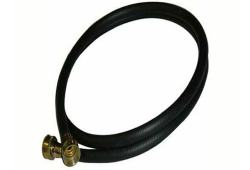1/2" x 6' Rubber Washing Machine Hose, Straight
