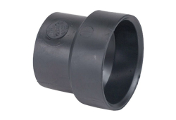 2" x 1-1/2" ABS Coupling, Type DWV, Plastic x Plastic