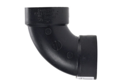 3" ABS 90 Degree Elbow, Type DWV, Plastic x Plastic