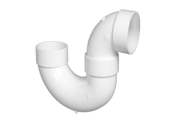 3" PVC P-Trap less Union, Type DWV, Plastic x Plastic