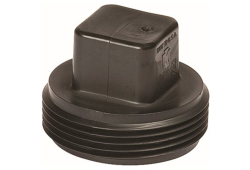 3" ABS Cleanout Plug, Type DWV, Male