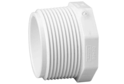 3/4" PVC Plug, Schedule 40, Male