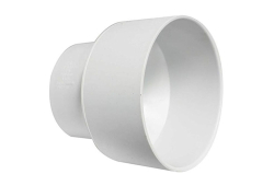 6" x 4" PVC Sewer and Drain Coupling, Type DWV, Hub x Hub