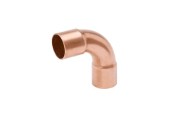5/8"ID (3/4"OD REFRIG) Copper 90 Degree Long Radius Elbow, Copper x Copper