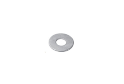 1/4" Closet Bolt Washer, Plated Steel , Heavy Duty , Round