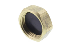 Brass Manifold Loop End Cap (Limited Quantities Available - Item is on Backorder)