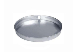 24" Pan for use with Water Heater, Aluminum