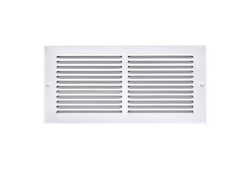 10" x 8" (Wall Opening Size) White Return Air Grille (650 Series)