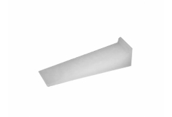 1/16 - 1/4" Stiff Polypropylene Closet Wedge