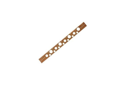 20" x 1-3/4" 25 Lbs. Load Cap, Stub Out Bracket