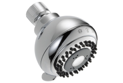 Delta 52102-MB, Shower Head, 4-Setting, Chrome, Fundamentals Collection