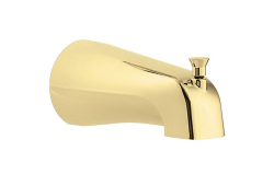 Moen 3803P, Diverter Spout, Polished Brass, 1/2" Copper Slip