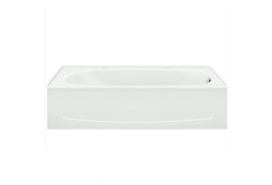 Sterling 71041120-96, 60" x 29" Alcove Bath, Right-Hand Drain, Biscuit, Performa Collection