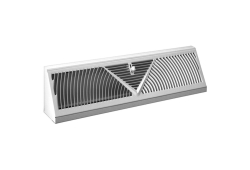 18" Baseboard Diffuser, White