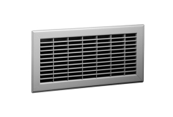 6" x 30" Return Air Floor Grille, Heavy Duty, Brown