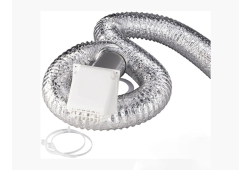 4" x 8' Dryer Vent Kit with Hose and Clamp