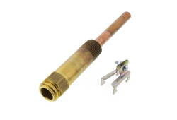 1/2" x 3" Aquastat Well with Clip