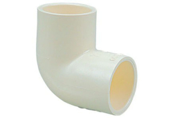 1" CPVC 90 Degree Elbow, Plastic x Plastic