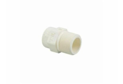 1" CPVC Adapter, Plastic x Male