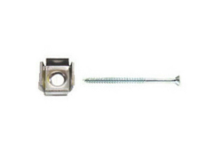Support Assembly with Long Screw Bolt and Clip, Top Center