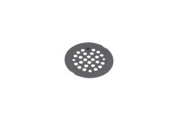 4-1/4" Screw-In Shower Strainer, Wrought Iron