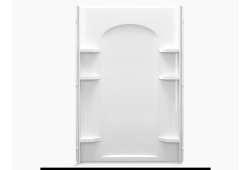 Sterling 72222100-0, 48" Shower Backwall, White, Ensemble Collection