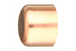 1/2" Copper Cap, Copper x Copper, Pack of 25