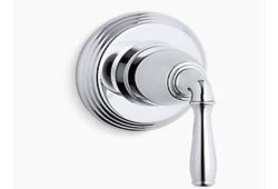 Kohler KT376-4-CP, Transfer Valve, Lever Handles, Chrome, Devonshire Collection