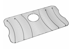 Elkay LKWOBG2816SS, 26-1/2" x 14-13/16" x 1" Bottom Grid for Sink, Stainless Steel