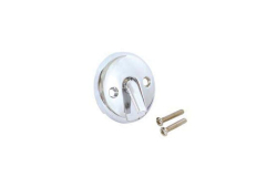 Overflow with Springs and Screws for Tub Waste, Chrome