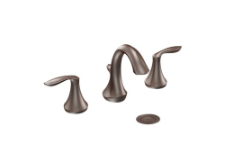 Moen T6420ORB, Two-Handle Widespread High Arc Bathroom Faucet, 8" - 16" Center, Oil-Rubbed Bronze, 1.5 gpm, Eva Collection
