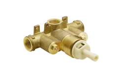 Moen S3371, 3/4" IPS Connection with Check Stops Thermostatic, ExactTemp Collection