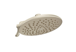 Moen S6320BN, 8" Diameter Spray Head Rainshower, 2-Function, Bushed Nickel, Velocity Collection
