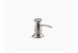 Kohler K1893-C-VS, 16 Oz. Transitional Soap/Lotion Dispenser, Vibrant Stainless