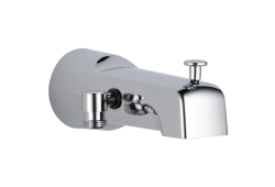 Delta U1010-PK, Pull-Up Diverter Tub Spout for use with Tub and Shower Faucet, Threaded 1/2" or 3/4" IPS