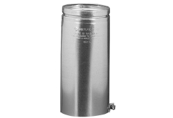 6" x 12" Round Pipe, Adjustment Type B Gas Vent