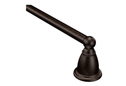 Moen YB2224ORB, 24" Towel Bar, Oil-Rubbed Bronze, Brantford Collection