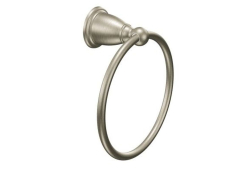 Moen YB2286BN, Towel Ring, Brushed Nickel, Brantford Collection