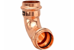1/2" Copper 90 Degree Elbow, Lead-Free, Copper x Copper