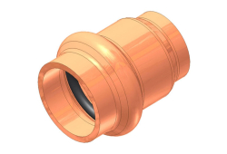 1" Copper Cap, Lead-Free