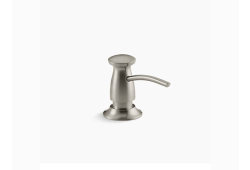 Kohler K1893-C-VS, 16 Oz. Transitional Soap/Lotion Dispenser, Brushed Nickel
