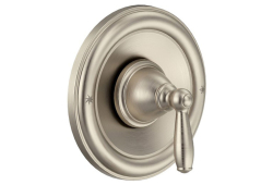 Moen T2151BN, Valve Trim, Lever Handle, Brushed Nickel, Brantford Collection