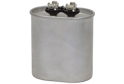 Single Run Capacitor, Oval, 45/440 uF
