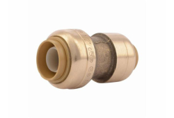 3/8" x 1/2" Sharkbite Push Fitting Reducing Coupling, Lead-Free