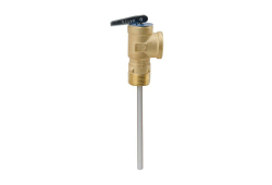 3/4" Brass Temperature and Pressure Relief Valve