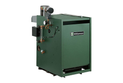 Steam Fired Gas Boiler with Draft hood and Vent, 150,000 BTU