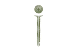 9" x 1-5/8" Wafer Head Cement Board Screws, Pack of 100