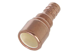 1/2" PEX Copper Coupling, PEX x CPVC