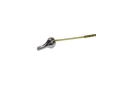 Universal Toilet Tank Lever, Left-Hand, Heavy Duty, Chrome