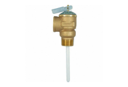 3/4" Combo Temperature/Pressure Relief Valve, Male x Female